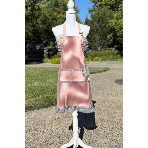 NEW Shuggie Fierce Handmade Vintage Boho Vibe Apron w/ Front Pockets PERSONALIZE - Picture 1 of 11